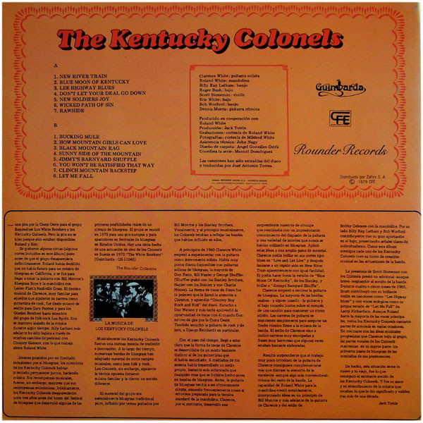 The Kentucky Colonels - Country Bluegrass | Guimbarda (GS-11.070) - 2