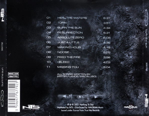 ARK - Burn The Sun | Nothing To Say (3067792) - 2