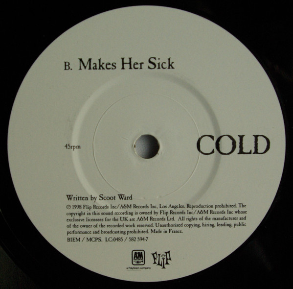 Cold - Give | Flip Records (582 594-7) - 4 Cold - Give | Flip Records (582 594-7) - 4