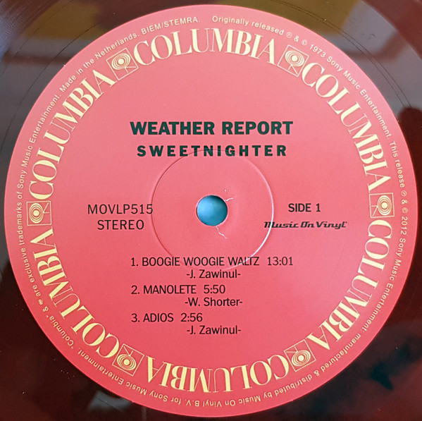 Weather Report - Sweetnighter | Music On Vinyl (MOVLP515) - 3 Weather Report - Sweetnighter | Music On Vinyl (MOVLP515) - 3