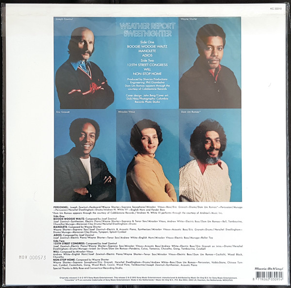 Weather Report - Sweetnighter | Music On Vinyl (MOVLP515) - 2 Weather Report - Sweetnighter | Music On Vinyl (MOVLP515) - 2