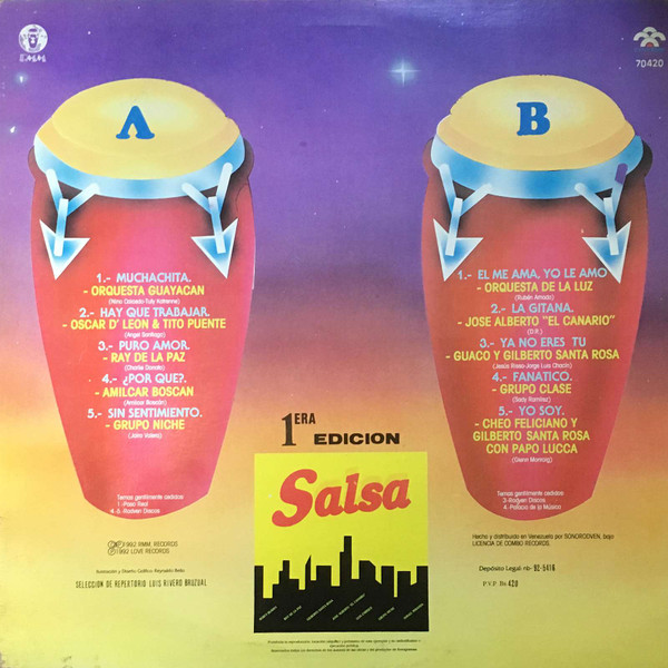 Various - Mas Salsa | RMM Records (RMM-70.420) - 2 Various - Mas Salsa | RMM Records (RMM-70.420) - 2