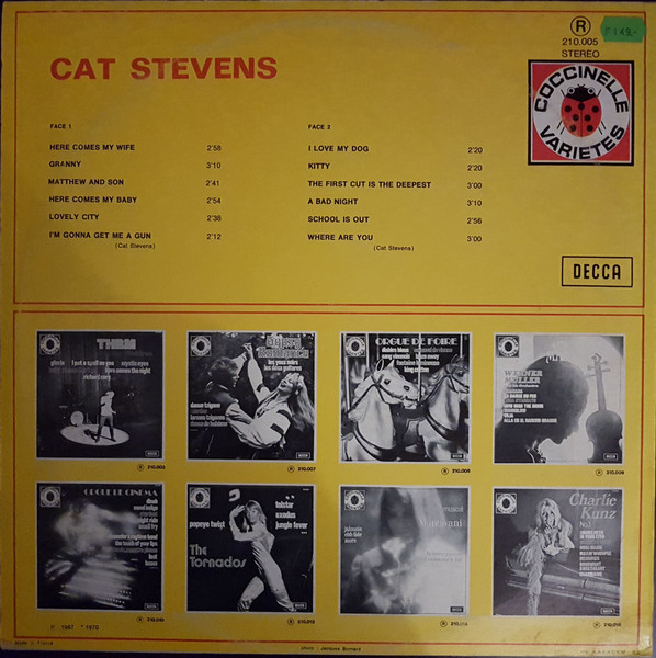 Cat Stevens - Cat Stevens | Decca (210.005) - 2