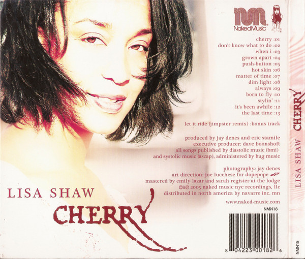 Lisa Shaw - Cherry | Naked Music Recordings (NMN18) - 2