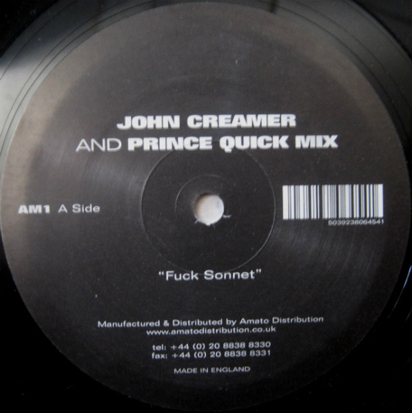 John Creamer And Prince Quick Mix - Fuck Sonnet | Amato International (AM1) - 2