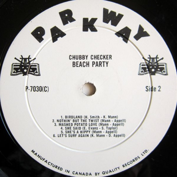 Chubby Checker - Beach Party [Vinyl] | Parkway (P-7030(C)) - 4