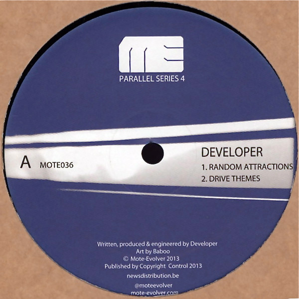Developer / Truncate - Parallel Series 4 | Mote-Evolver (MOTE036)