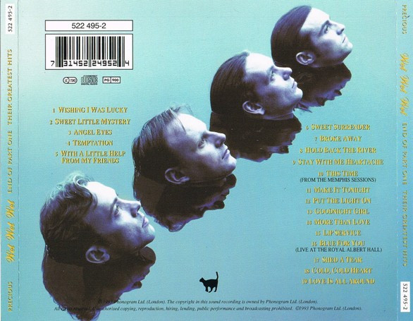 Wet Wet Wet - End Of Part One - Their Greatest Hits | The Precious Organisation (522 495-2) - 2