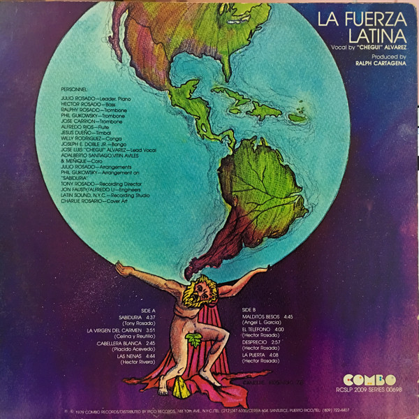 Fuerza Latina Canta: Jose Luis "Chegui" Alvarez - La Fuerza Latina Canta: "Chegui" Alvarez | Combo Records (RCSLP 2009) - 2 Fuerza Latina Canta: Jose Luis "Chegui" Alvarez - La Fuerza Latina Canta: "Chegui" Alvarez | Combo Records (RCSLP 2009) - 2
