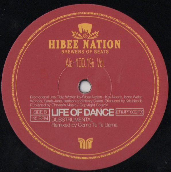 Hibee Nation - Life Of Dance | Eruption Records (ERUPT002PX) - 2