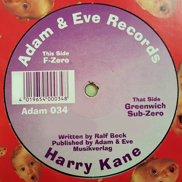 Harry Kane - F-Zero | Adam & Eve Records (ADAM 033)