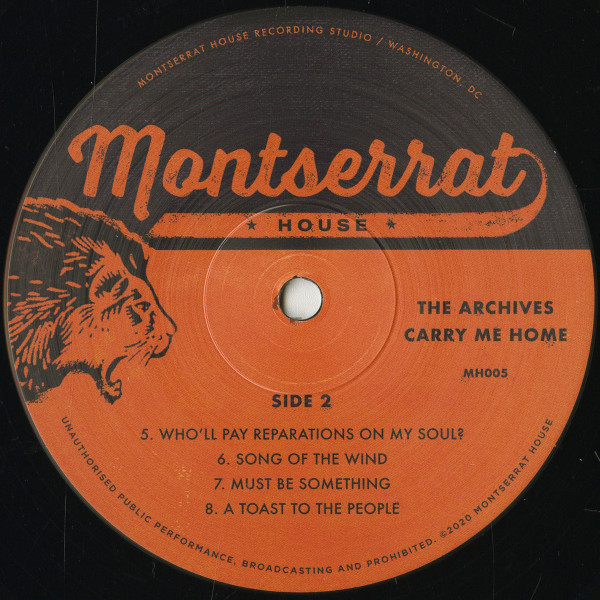The Archives - Carry Me Home | Montserrat House (MH005) - 4
