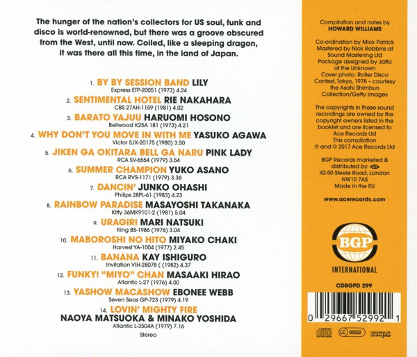 Various - Lovin' Mighty Fire (Nippon Funk • Soul • Disco 1973-1983) | BGP Records (CDBGPD 299) - 2