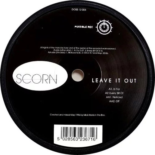 Scorn - Leave It Out | Possible (DOSS 12 003)