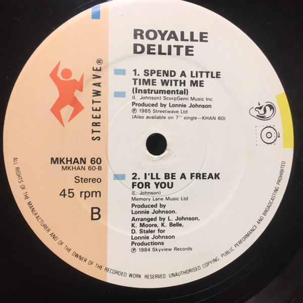 Royalle Delite - Spend A Little Time With Me | Streetwave (MKHAN 60) - 2 Royalle Delite - Spend A Little Time With Me | Streetwave (MKHAN 60) - 2
