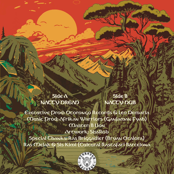 Afrikan Warriors , Adelking Farmer , Leon Demaria - Natty Dread | Otorongo Records (001) - 2
