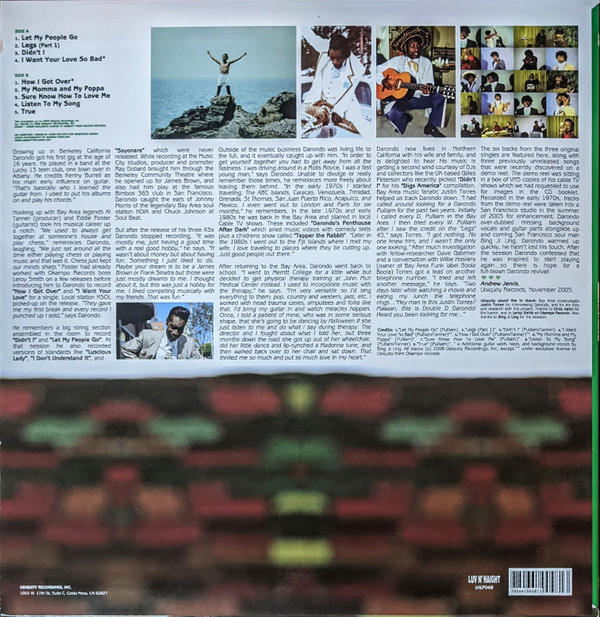 Darondo - Let My People Go | Luv N' Haight (LHLP048)