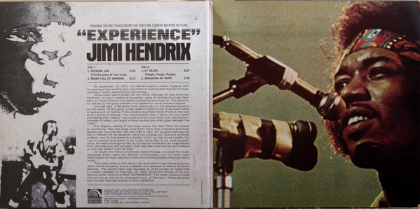 Jimi Hendrix - Original Sound Track From The Feature Length Motion Picture "Experience" | Entertainment International (SLDEI 782) - 2 Jimi Hendrix - Original Sound Track From The Feature Length Motion Picture "Experience" | Entertainment International (SLDEI 782) - 2