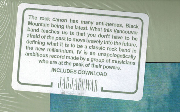 Black Mountain - IV | Jagjaguwar (JAG277) - 2 Black Mountain - IV | Jagjaguwar (JAG277) - 2