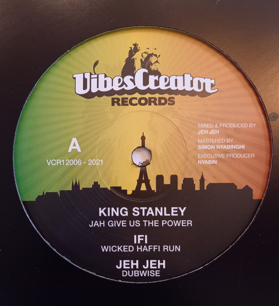 King Stanley , I Fi , Jeh Jeh , Vin Gordon , Benyah , Lucadread - Think Twice EP | Vibescreator Records (VCR12006) - 2