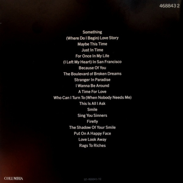 Tony Bennett - Tony Bennett's All Time Greatest Hits | Columbia (468843 2) - 2