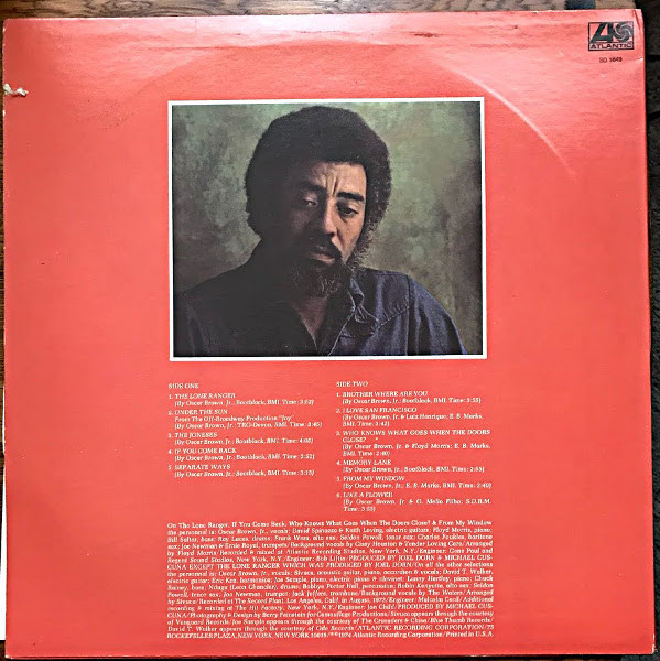 Oscar Brown Jr. - Brother Where Are You | Atlantic (SD 1649) - 2 Oscar Brown Jr. - Brother Where Are You | Atlantic (SD 1649) - 2