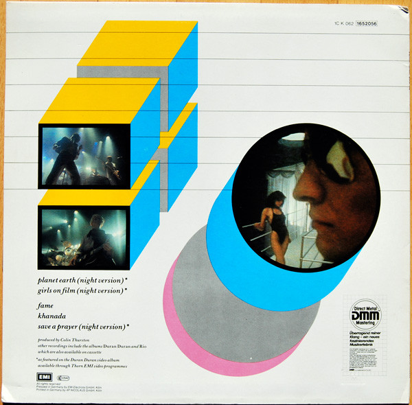 Duran Duran - DMM Mega Mixes | EMI (1C K 062 16 5205 6) - 2