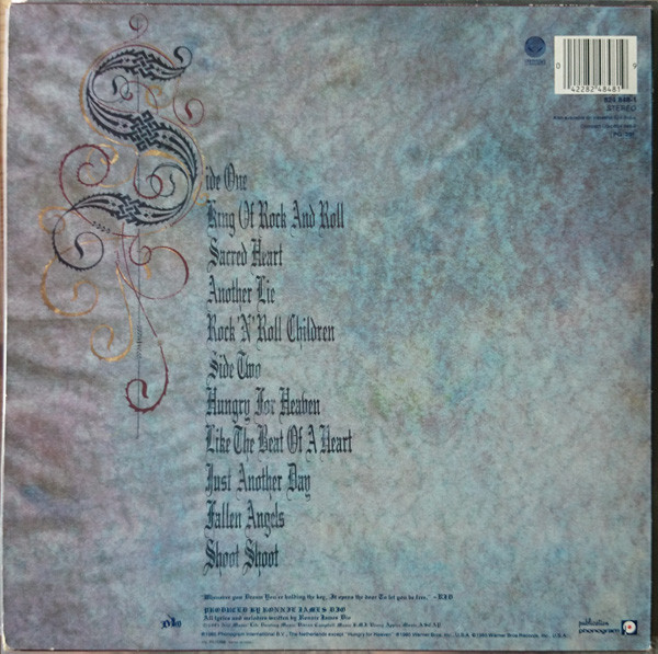 Dio - Sacred Heart | Vertigo (824 848-1) - 2 Dio - Sacred Heart | Vertigo (824 848-1) - 2