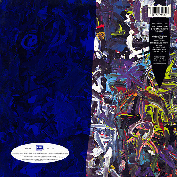 David Bowie - Tonight | EMI America (SJ-17138) - 2 David Bowie - Tonight | EMI America (SJ-17138) - 2