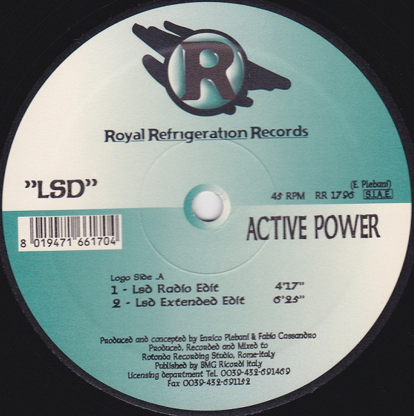 Active Power - LSD | Royal Refrigeration Records (RR 1796) - 2