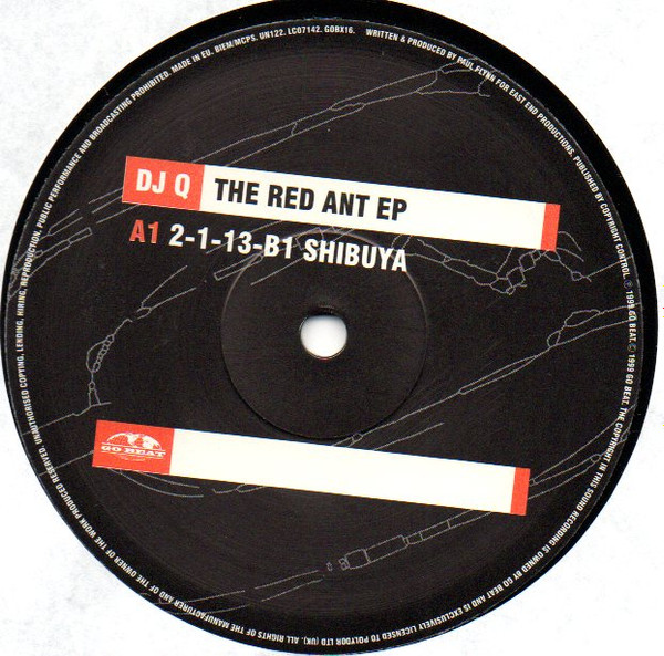 DJ Q - The Red Ant EP | Go! Beat (GOBX16) - 2