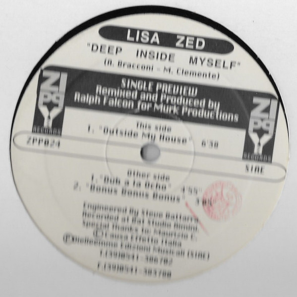 Lisa Zed - Deep Inside Myself | Zippy (ZPP024)