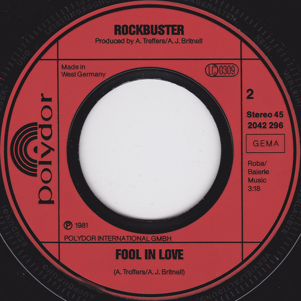 Rockbuster - Goodnight | Polydor (2042 296) - 3