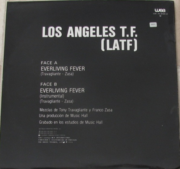 Los Angeles T.F. - Everliving Fever | WEA (229 24-9509-0) - 2
