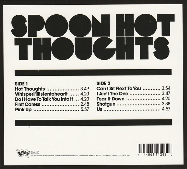 Spoon - Hot Thoughts | Matador (OLE-1128-2) - 2