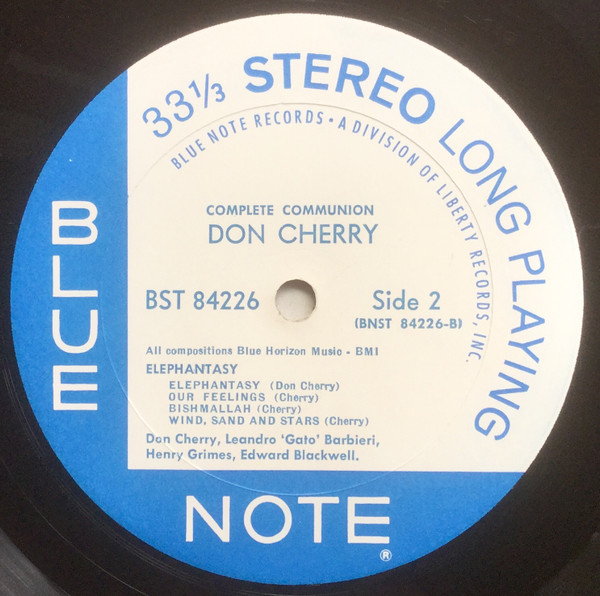 Don Cherry - Complete Communion | Blue Note (BST 84226) - 4