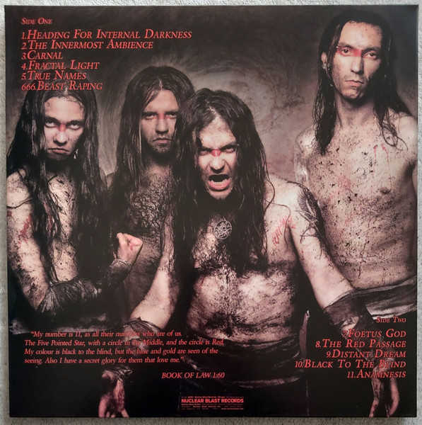 Vader - Black To The Blind (Limited Edition - Red/Black "Sunburst" Marbled Vinyl) [Vinyl] | Nuclear Blast Records (NBR 73581) - 3