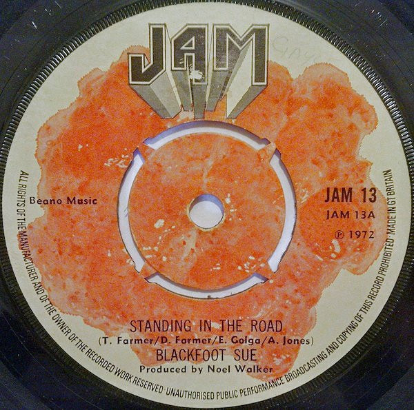 Blackfoot Sue - Standing In The Road | Jam (JAM 13) - main