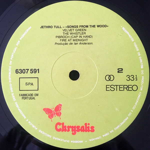 Jethro Tull - Songs From The Wood | Chrysalis (6307 591) - 4