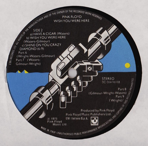 Pink Floyd - Wish You Were Here | Harvest (3C 064-96918) - 4