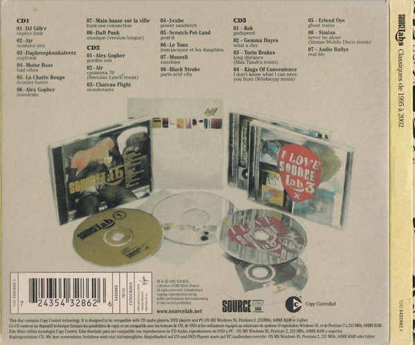 Various - Source Labs - Classiques De 1995 A 2002 | Source (SOURCDX 056) - 2