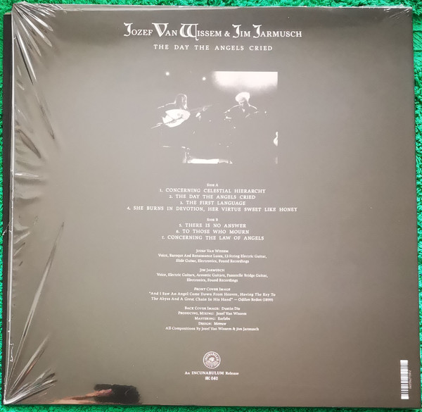 Jozef Van Wissem & Jim Jarmusch - The Day The Angels Cried | Incunabulum (INC 040) - 2