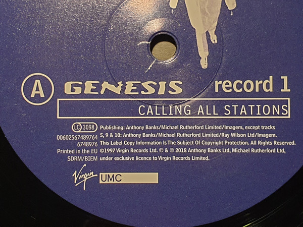 Genesis - ...Calling All Stations... | Virgin (00602567489757) - 2