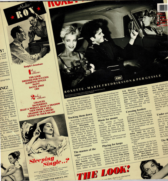 Roxette - Look Sharp! | EMI (EMC 3557) - 2 Roxette - Look Sharp! | EMI (EMC 3557) - 2