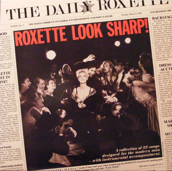 Roxette - Look Sharp! | EMI (EMC 3557) - main Roxette - Look Sharp! | EMI (EMC 3557) - main