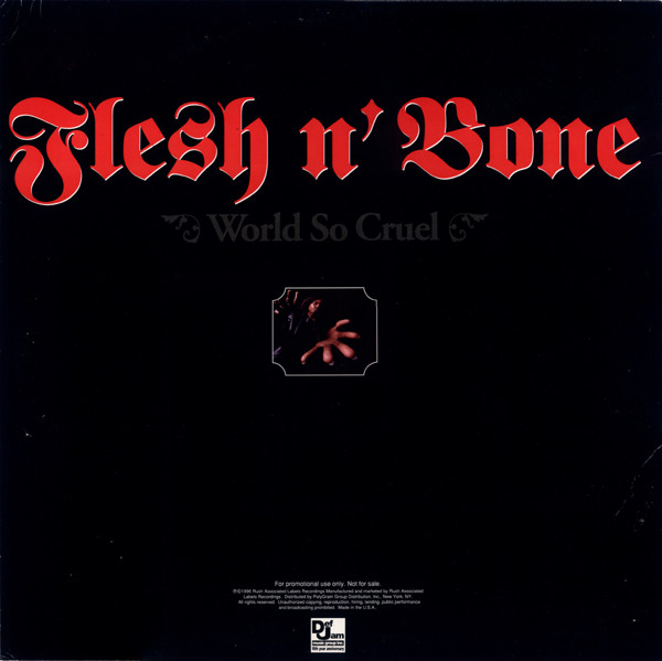 Flesh-N-Bone - World So Cruel | Def Jam Music Group Inc. (DEF 111-1) - 2 Flesh-N-Bone - World So Cruel | Def Jam Music Group Inc. (DEF 111-1) - 2