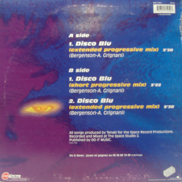 Disco Blu - Disco Blu | Stop This Music (0630-17195-0) - 2 Disco Blu - Disco Blu | Stop This Music (0630-17195-0) - 2
