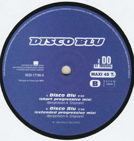 Disco Blu - Disco Blu | Stop This Music (0630-17195-0) - 3 Disco Blu - Disco Blu | Stop This Music (0630-17195-0) - 3