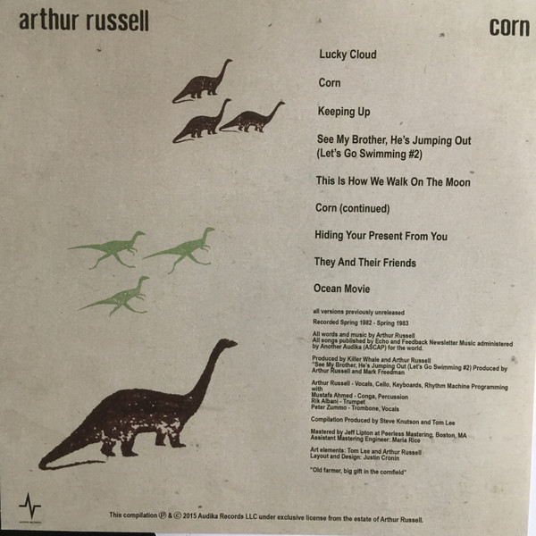 Arthur Russell - Corn | Audika (AU-1014-LP) - 3