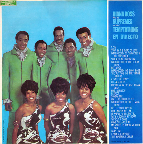 The Supremes With The Temptations - En Directo | Tamla Motown (MS-9008) - 2 The Supremes With The Temptations - En Directo | Tamla Motown (MS-9008) - 2